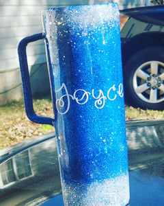 Custom 20oz tumbler w/handle