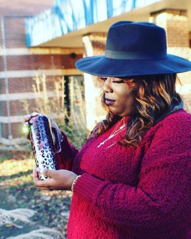 Custom 20oz tumbler w/handle